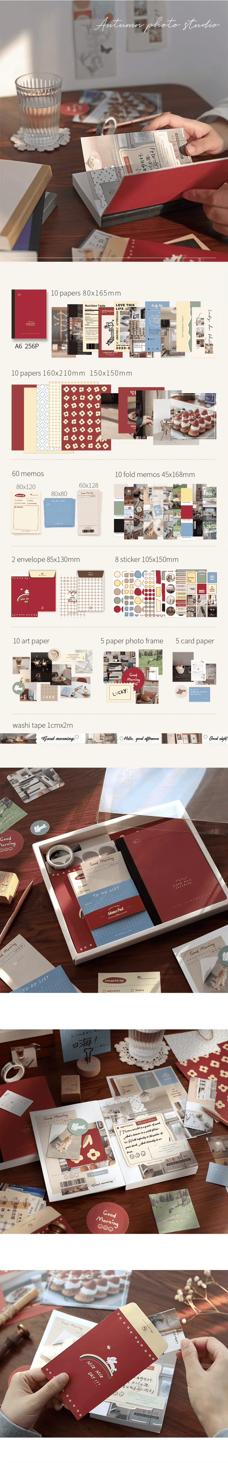 Scrapbook Gift Box Kit | Autumn Photo Studio