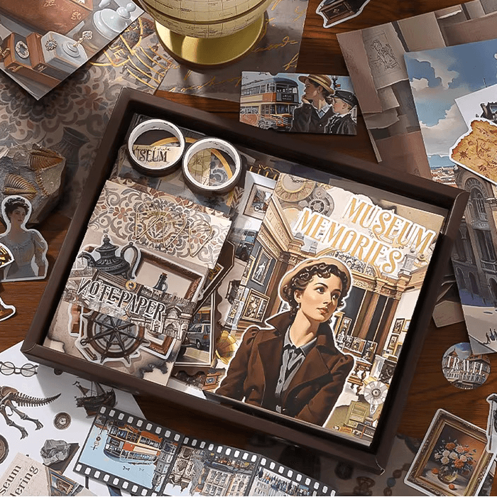 Scrapbook Gift Box Kit | Museum Memories - Image 1