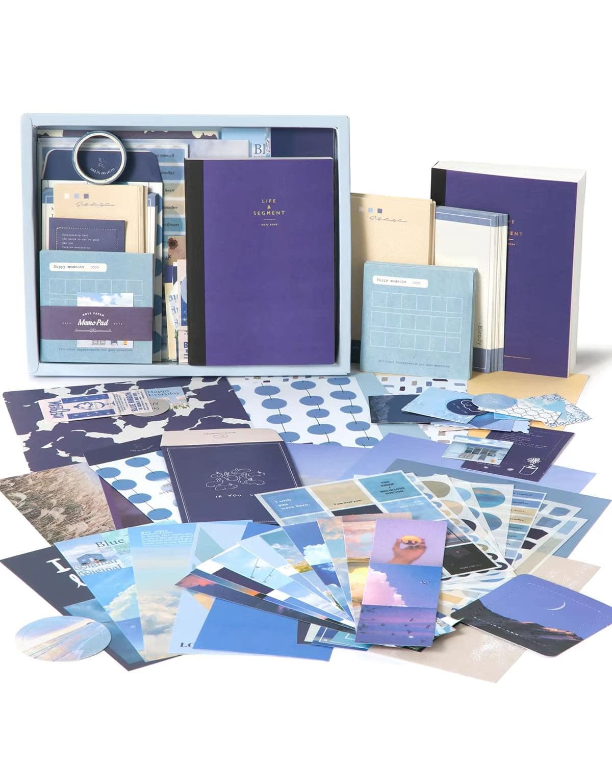 Scrapbook Gift Box Kit | Wind Chasing Clouds - Image 1